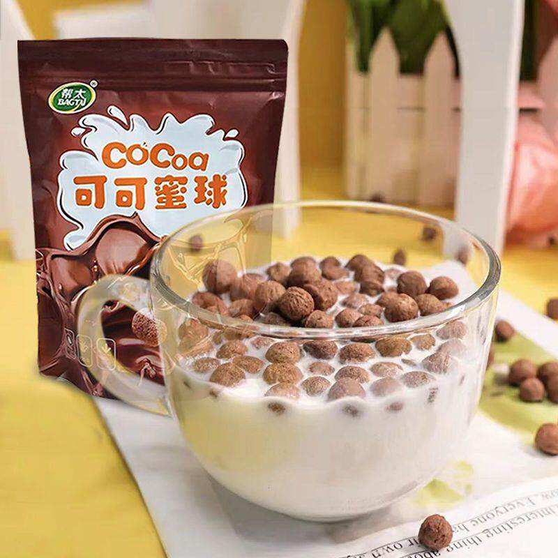 玉米片帮太可可蜜球燕麦片谷物圈玉米片酒店酸奶冲泡早餐代餐