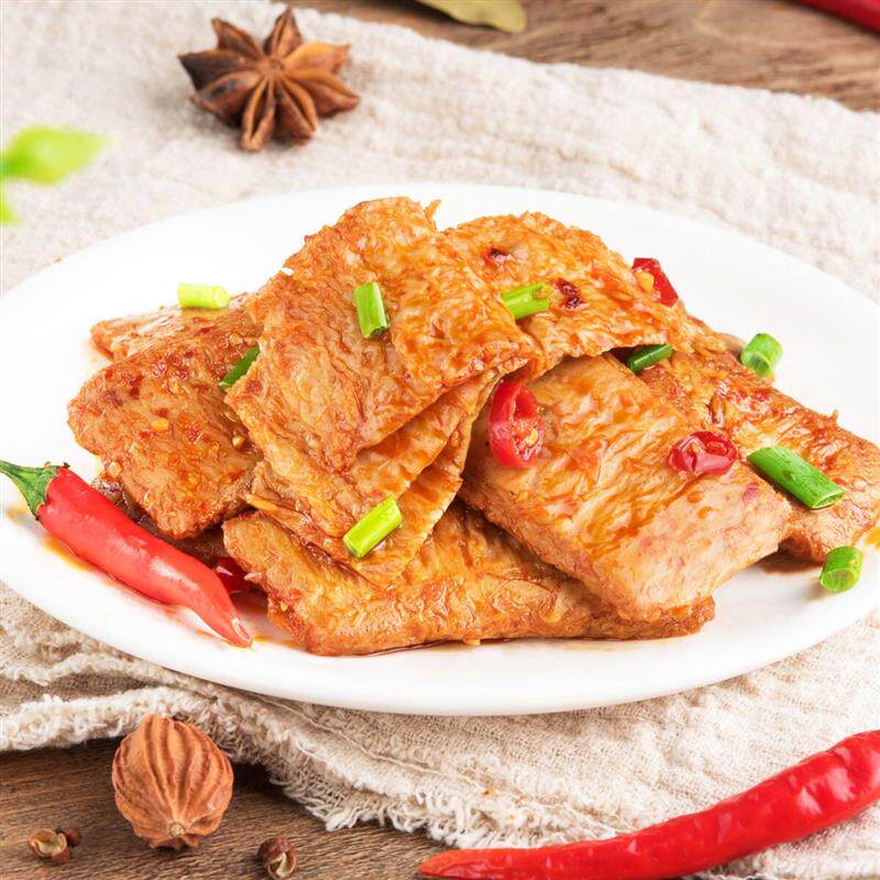 正宗手撕素牛排零食休闲食品小吃豆干辣条素牛肉素肉解馋小