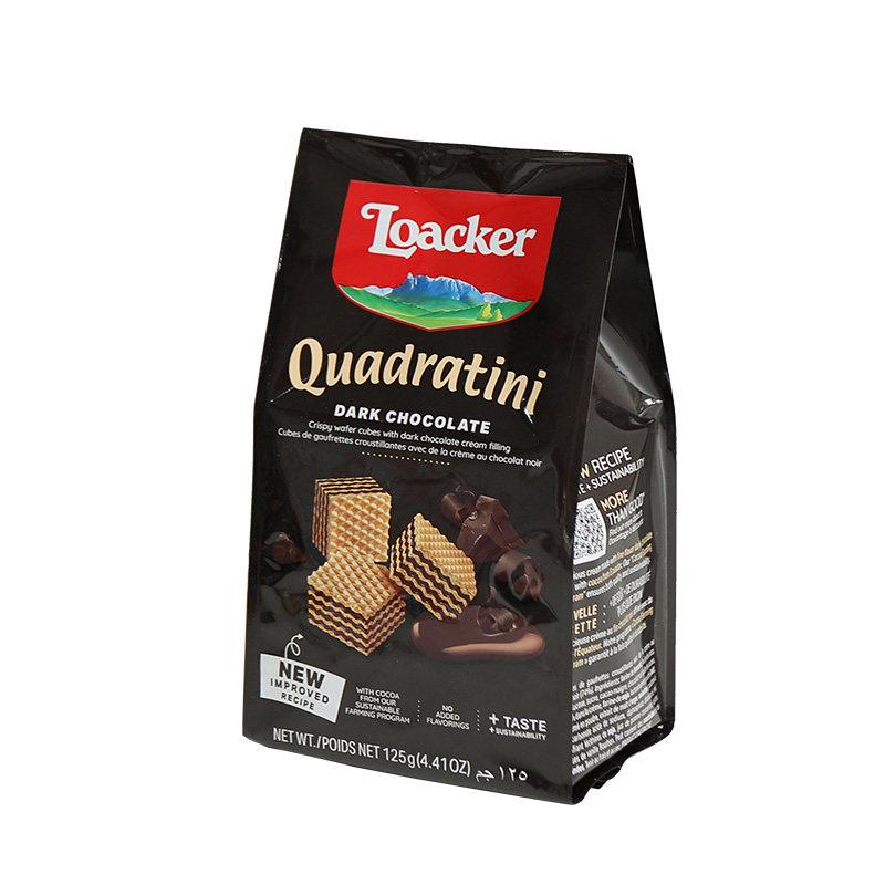 意大利威化饼干奥地利进口意大利Loacker莱家榛子味粒装威