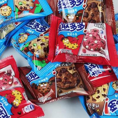 新货趣多多曲奇饼干软心曲
