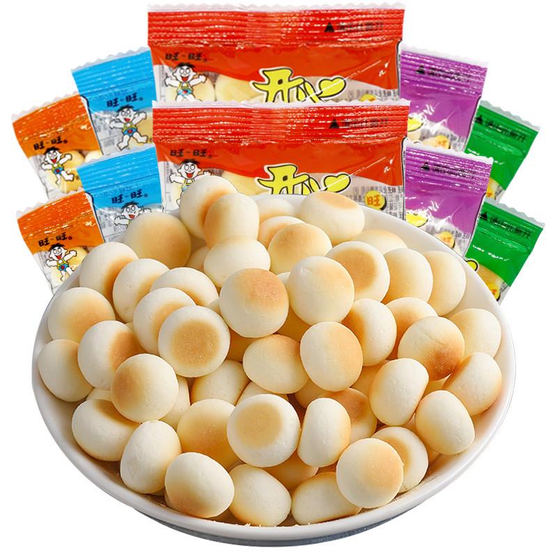 新货仔小馒头袋装原味乳酸菌味牛奶味饼干儿童休闲零食
