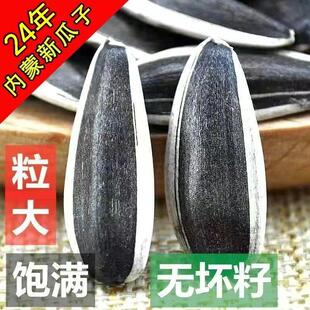 新货内蒙古新货363生瓜子原味炒熟葵花籽薄皮特大颗粒瓜子年货零