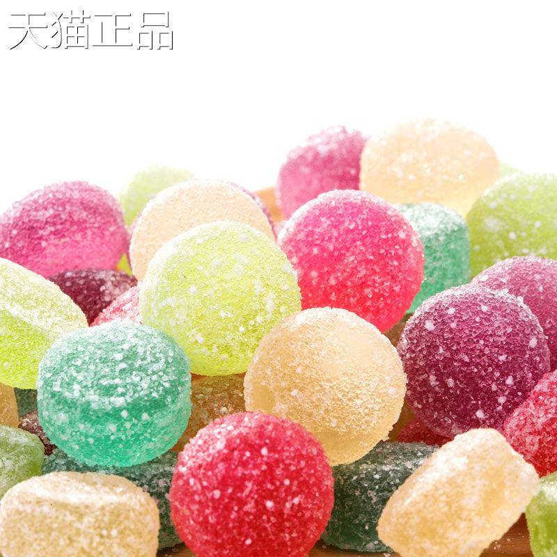 小样酸q糖盒装儿时童年零食怀旧橡皮糖酸甜果味软糖QQ糖果散装