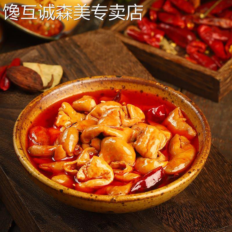 菜师傅红烧肥肠重庆特产罐头肉制品麻辣猪大肠即食熟食速食下饭菜