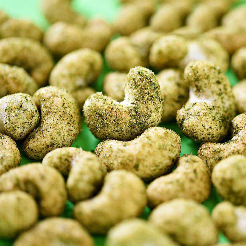 新货新品海苔腰果500g坚果干果休闲零食海苔味腰果仁新年年货