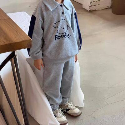 韩版秋季2025新款麦田季秋套装