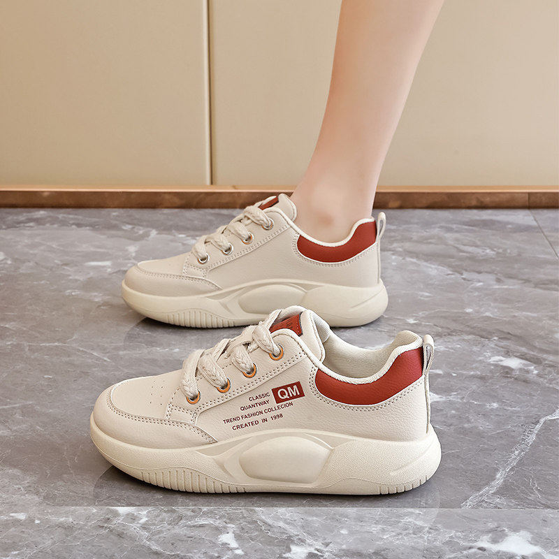 回力踩屎感真皮小白鞋女2026新款时尚百搭轻便减震防滑休闲鞋女,女鞋,休闲板鞋,淘宝优惠券,粉丝福利购,淘宝优惠卷