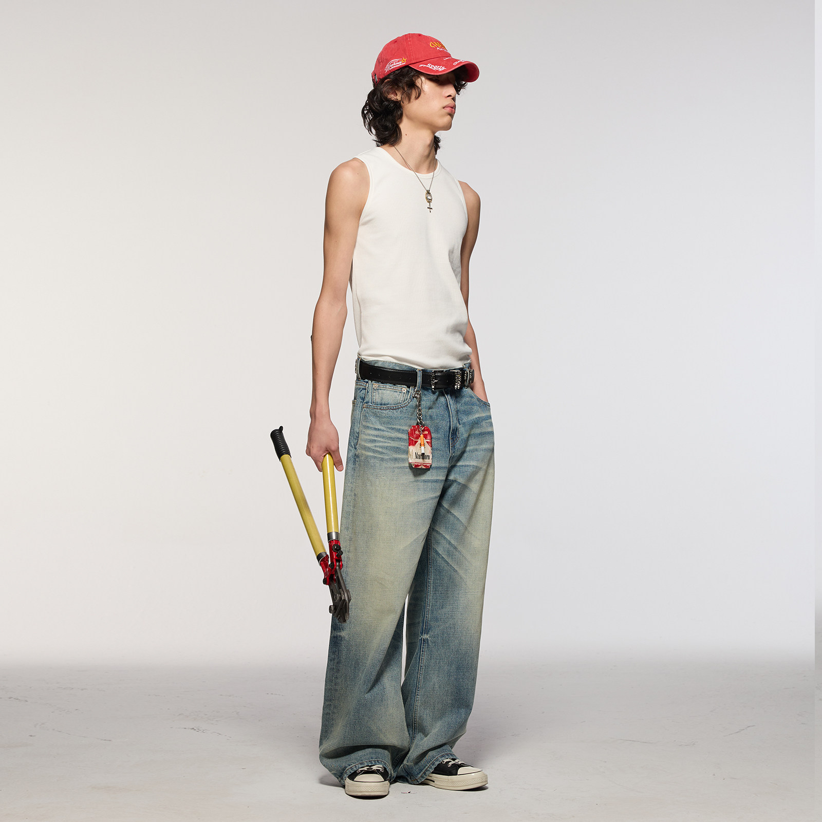 AzureLisseur未蓝威络水洗牛仔裤