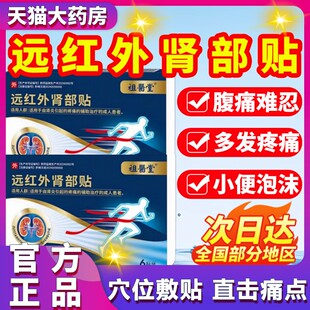祖医堂李时珍远红外肾部贴辅助治疗肾炎腰部官方旗舰店正品SR