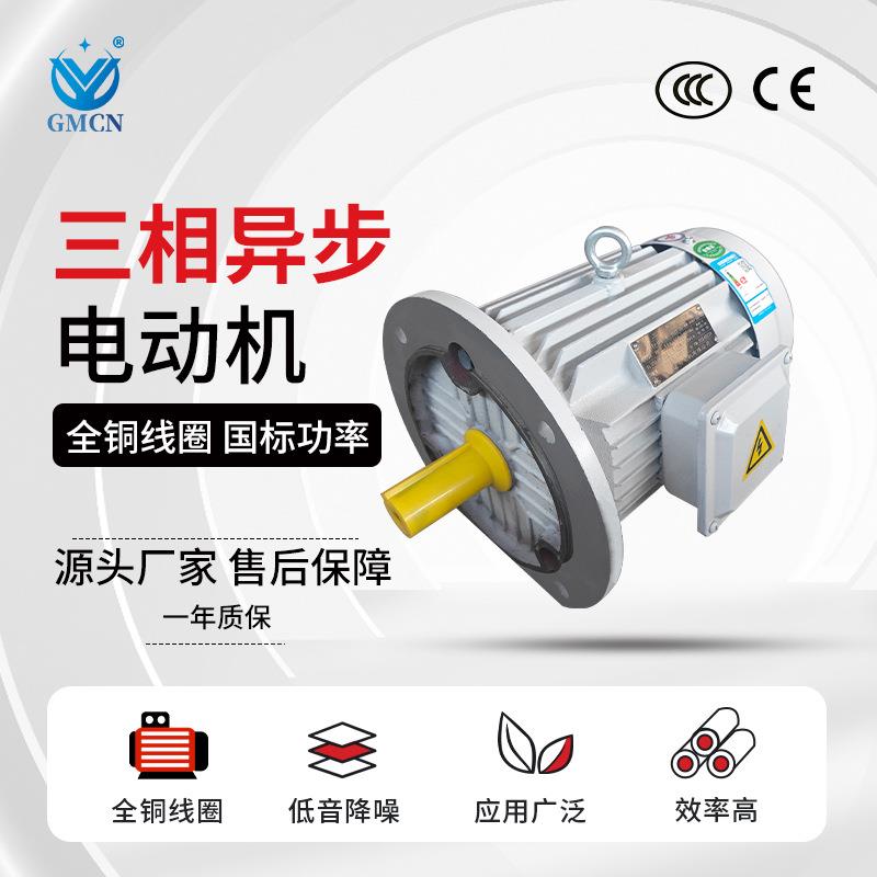三相异步电动机YE3-80M1/M2-4极电机380V0.37W-0.75千瓦马达
