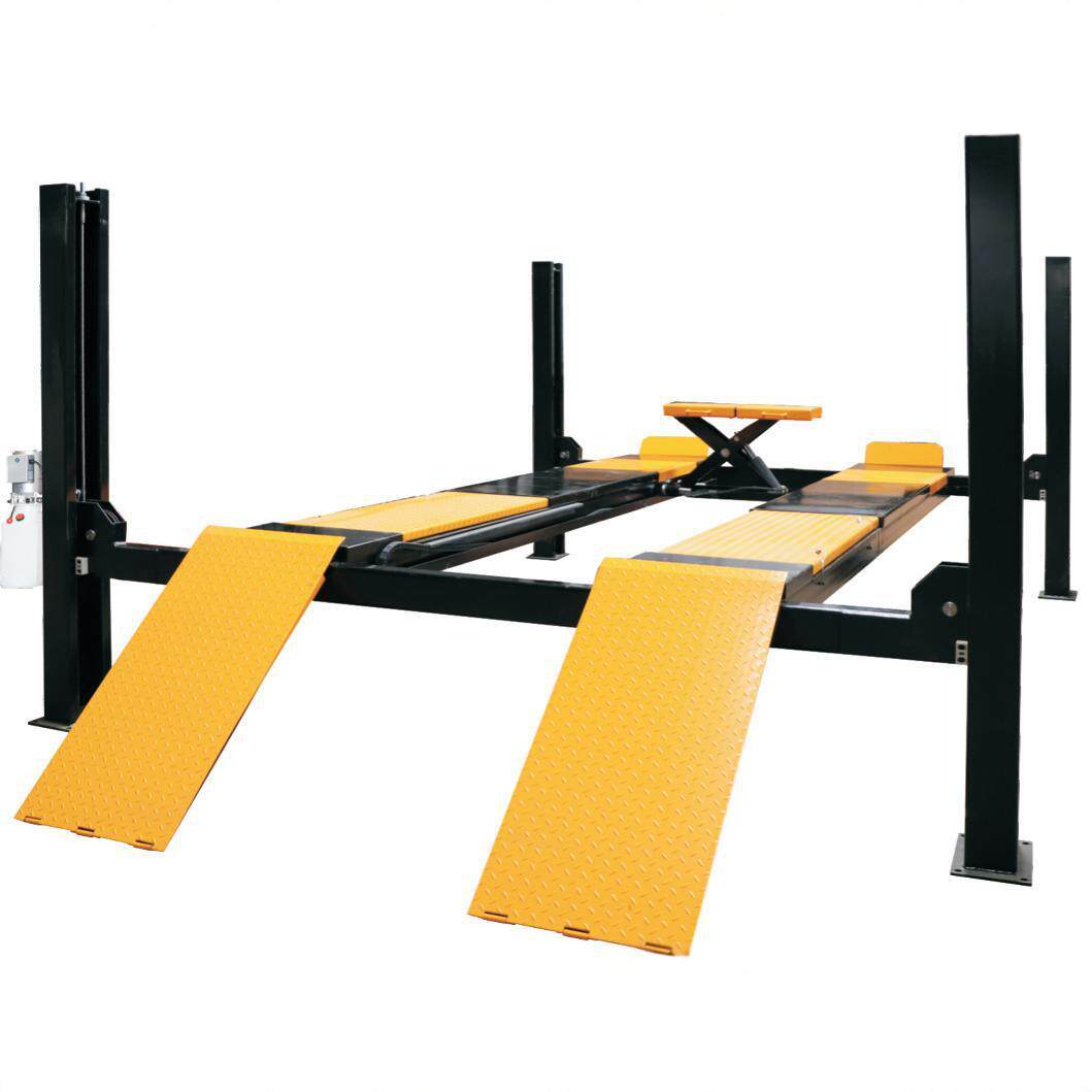 2.1W3.5T四柱定位系统FSD-300Y型3D汽车四轮定位仪全套