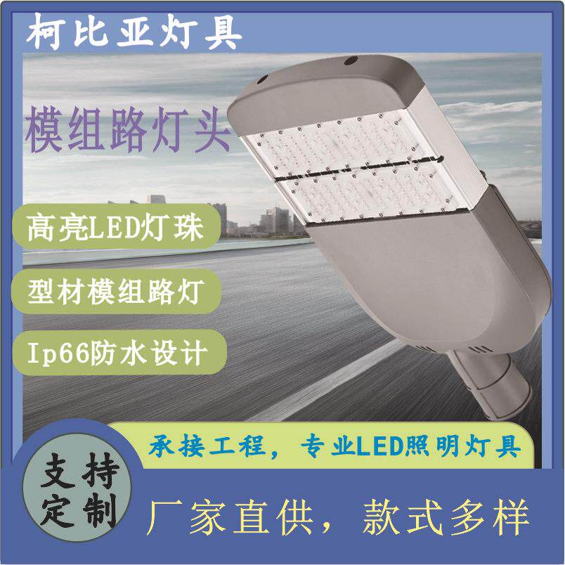 厂家led户外防水照明LED100W150W200W250W市电路灯模组路灯头