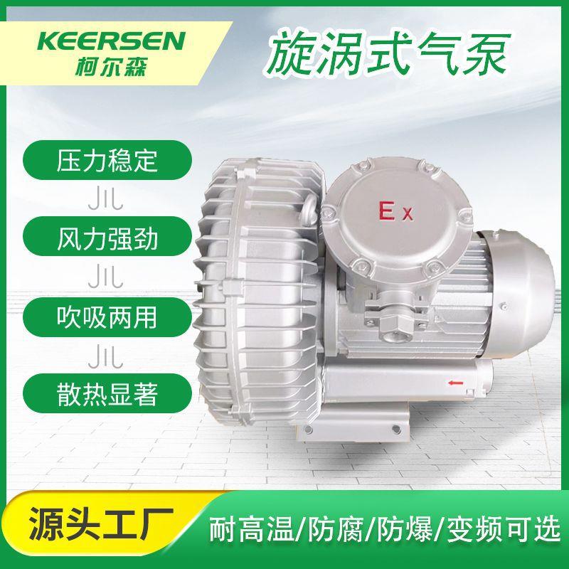 防爆高压风机隔爆型旋涡气泵EXDIIBT4CT4粉尘防爆漩涡鼓风机