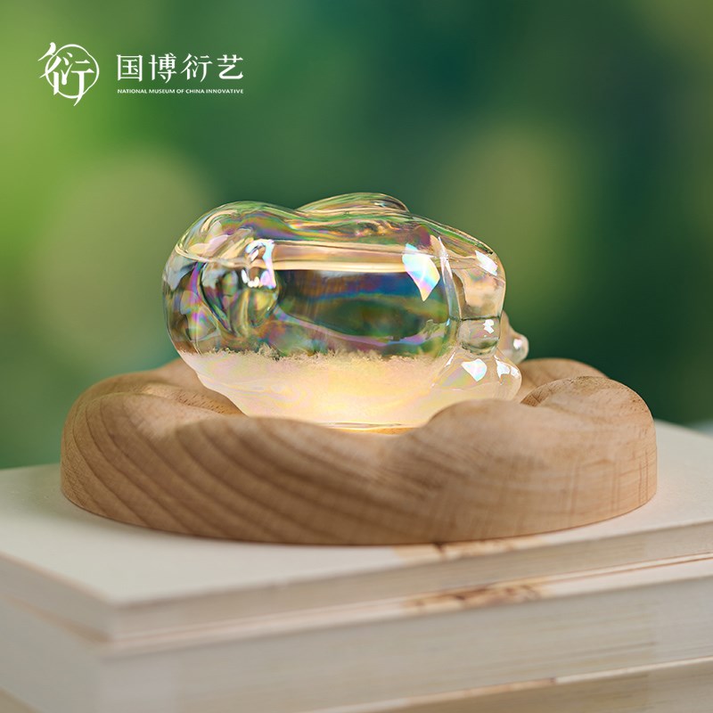 中国博物馆淘气儿躺赢炫彩天气瓶天气预报风暴瓶摆件生日礼物