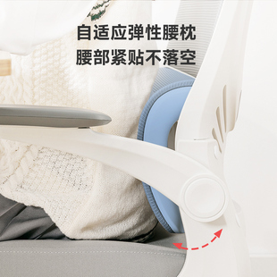 习格学生椅学习久坐书房书桌学习椅子家用可升降护腰人体工学椅子