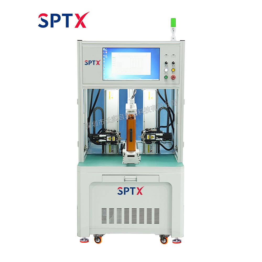 全自动双面锂电池点焊机组双头18650大功率直流气动电阻焊接设备