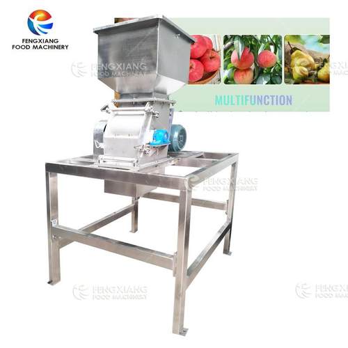 2T锤式果蔬破碎机菠萝去皮打浆桃子山楂柚子脐橙破碎机