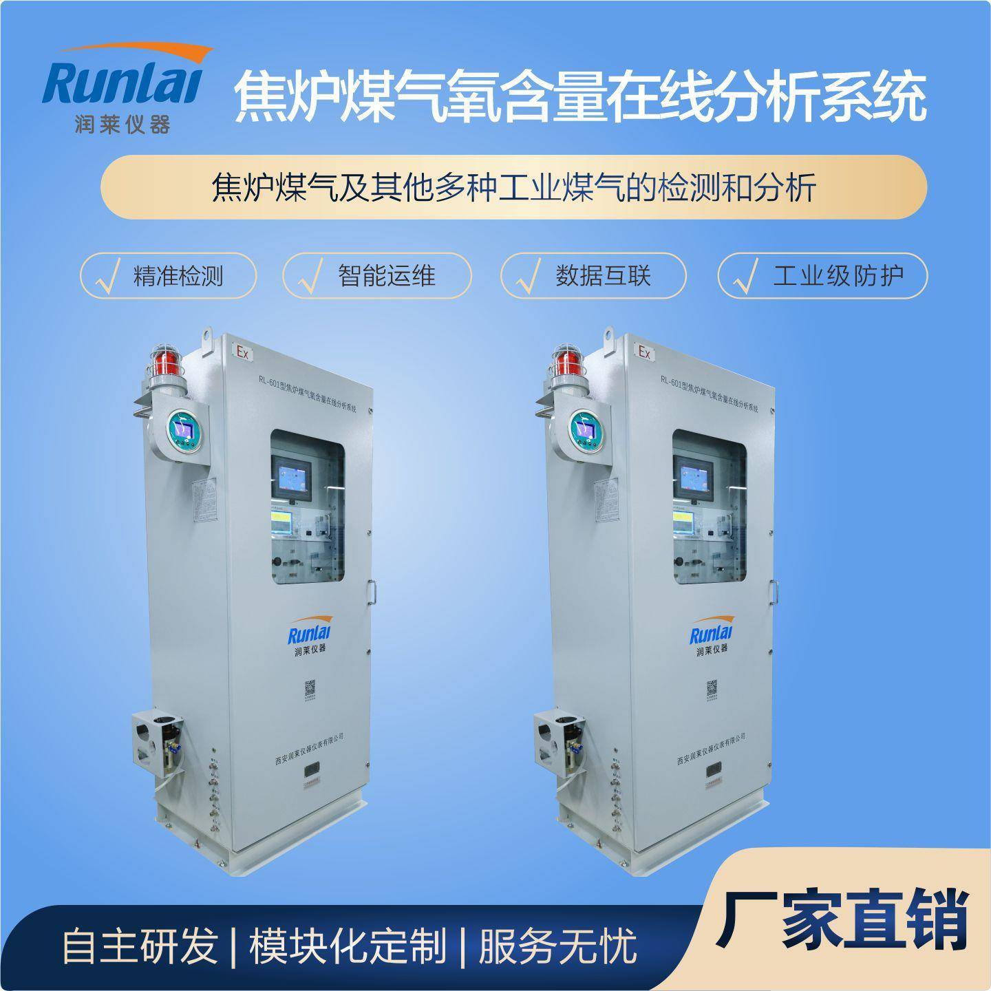 焦炉高炉煤炉窑炉防爆煤气在线监测系统测量精度高安全可靠