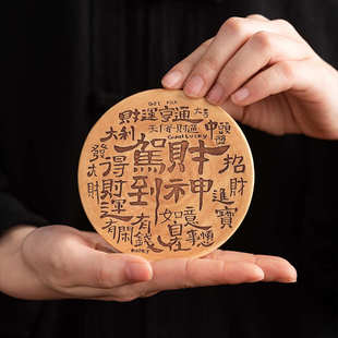 创意粗陶茶杯垫壶承盖置主人杯盖碗茶壶底座托盘垫子茶具茶道配件