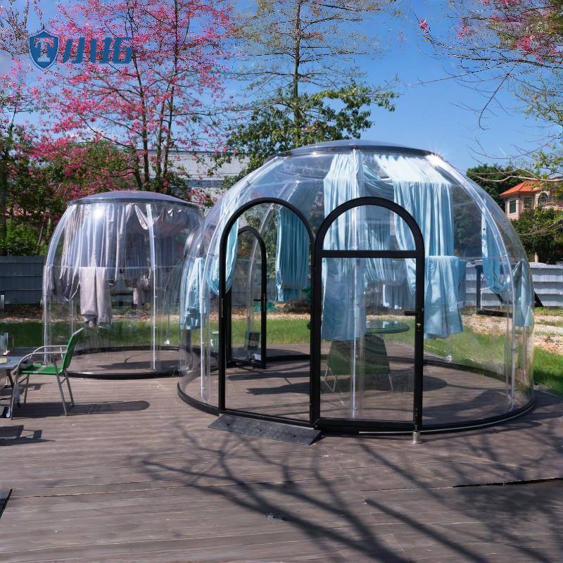 室外星空房泡泡屋透明户外阳光房天台移动房网红星空屋帐篷