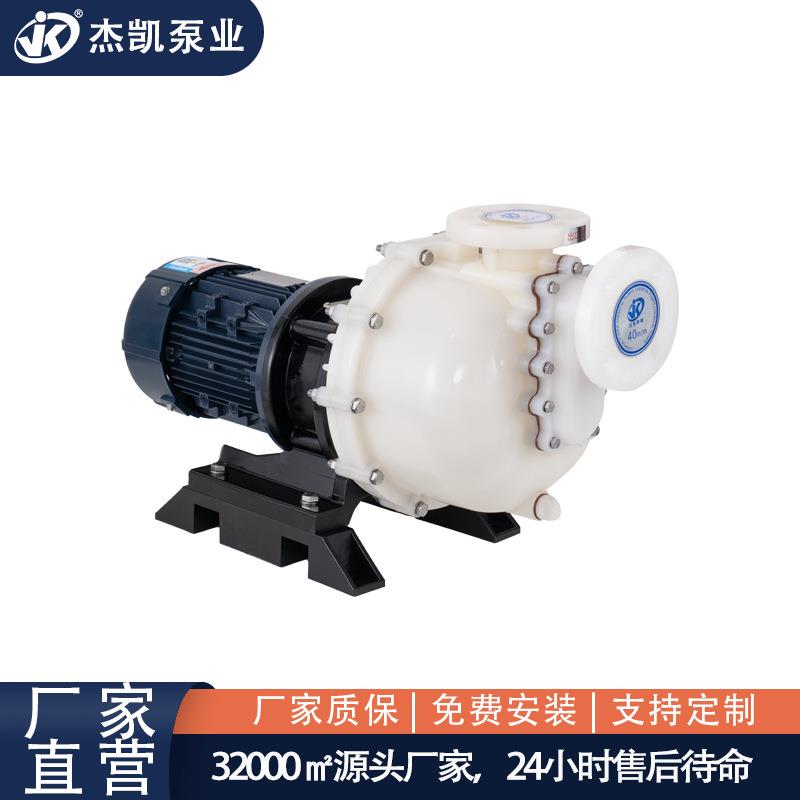 卧式化工自吸泵JKB-P-40012VBL主体一体成型耐空转自吸泵节能高效