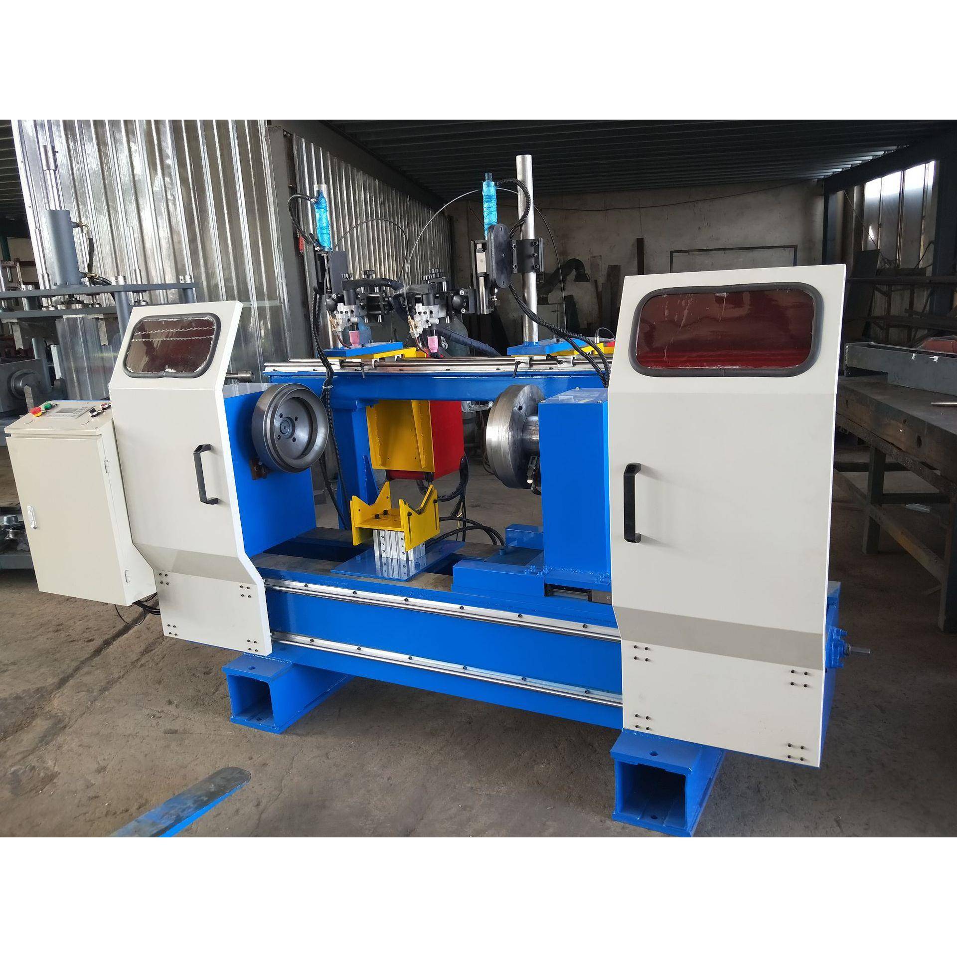 汽车储气筒盖缩口机缩颈机汽车储气罐盖设备