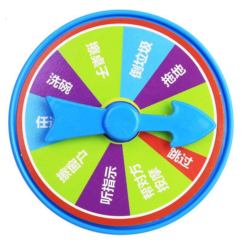 年会互动转盘游戏娱乐转盘 情侣互动家务活分工转盘 游戏转盘