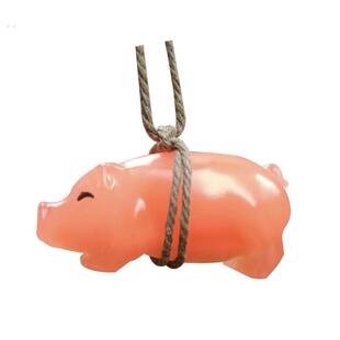 遇光变色烤猪挂件紫外线变色小乳猪创意玩具有趣恶搞创意儿童玩具