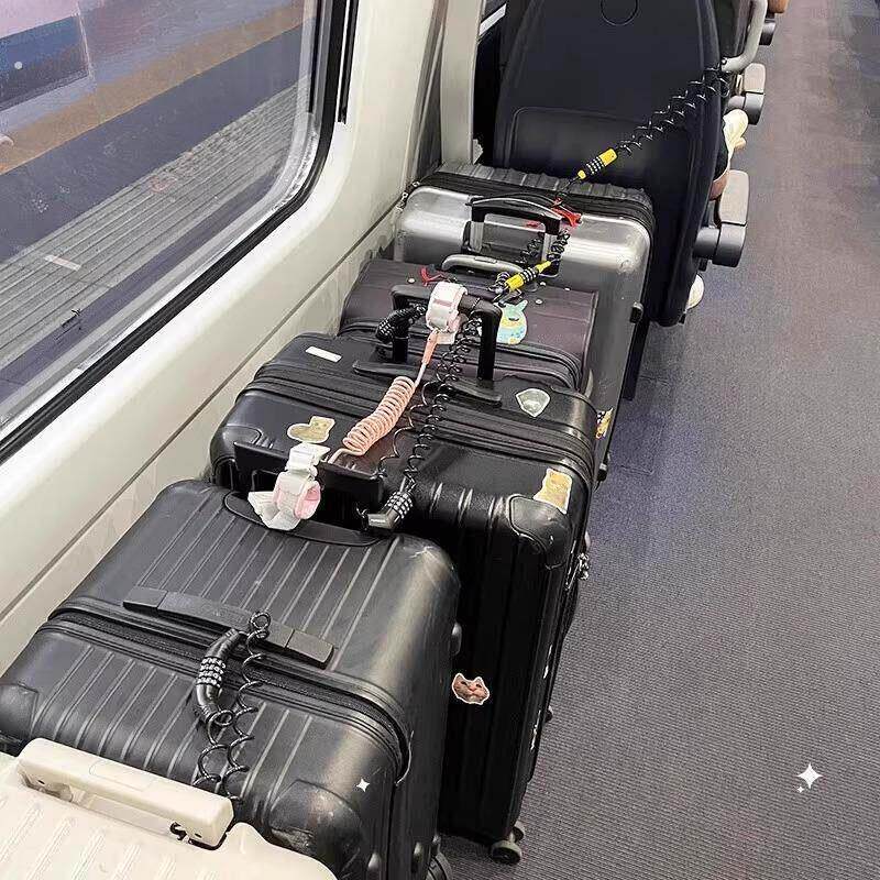 行李箱防盗绳高铁旅行出差行李箱密码防丢欧洲旅游防盗链便携小巧
