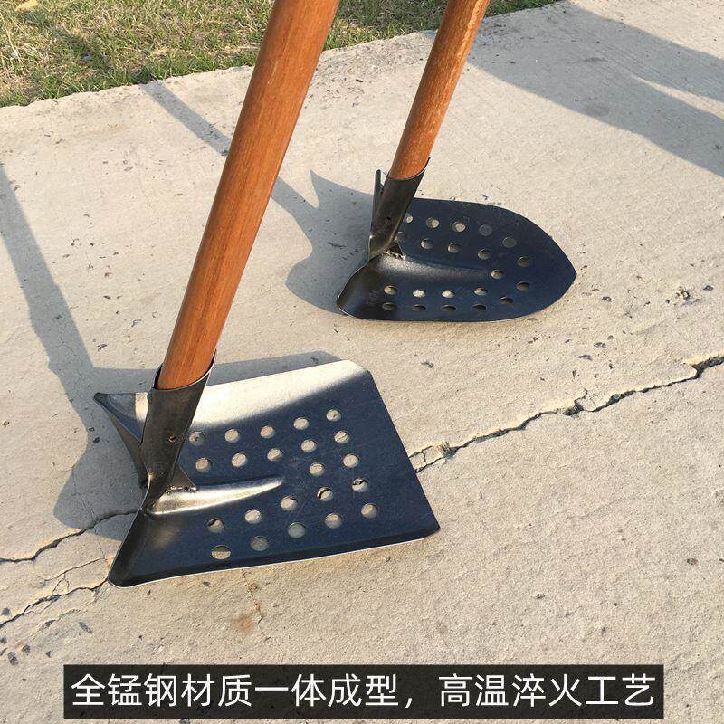 清下水道神器掏粪池工具清淤泥铲子弯头直角铁锹掏地沟污水井专用