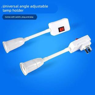 家用直插式插座灯头带开关 两三脚宿舍节能照明插电小夜灯LED灯泡