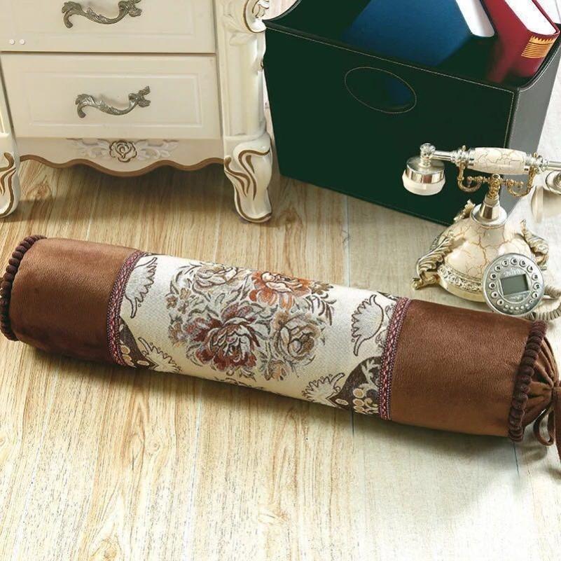 美容脚枕美容院按摩腿枕糖果枕按摩床垫脚枕足浴床腿枕圆柱长枕头