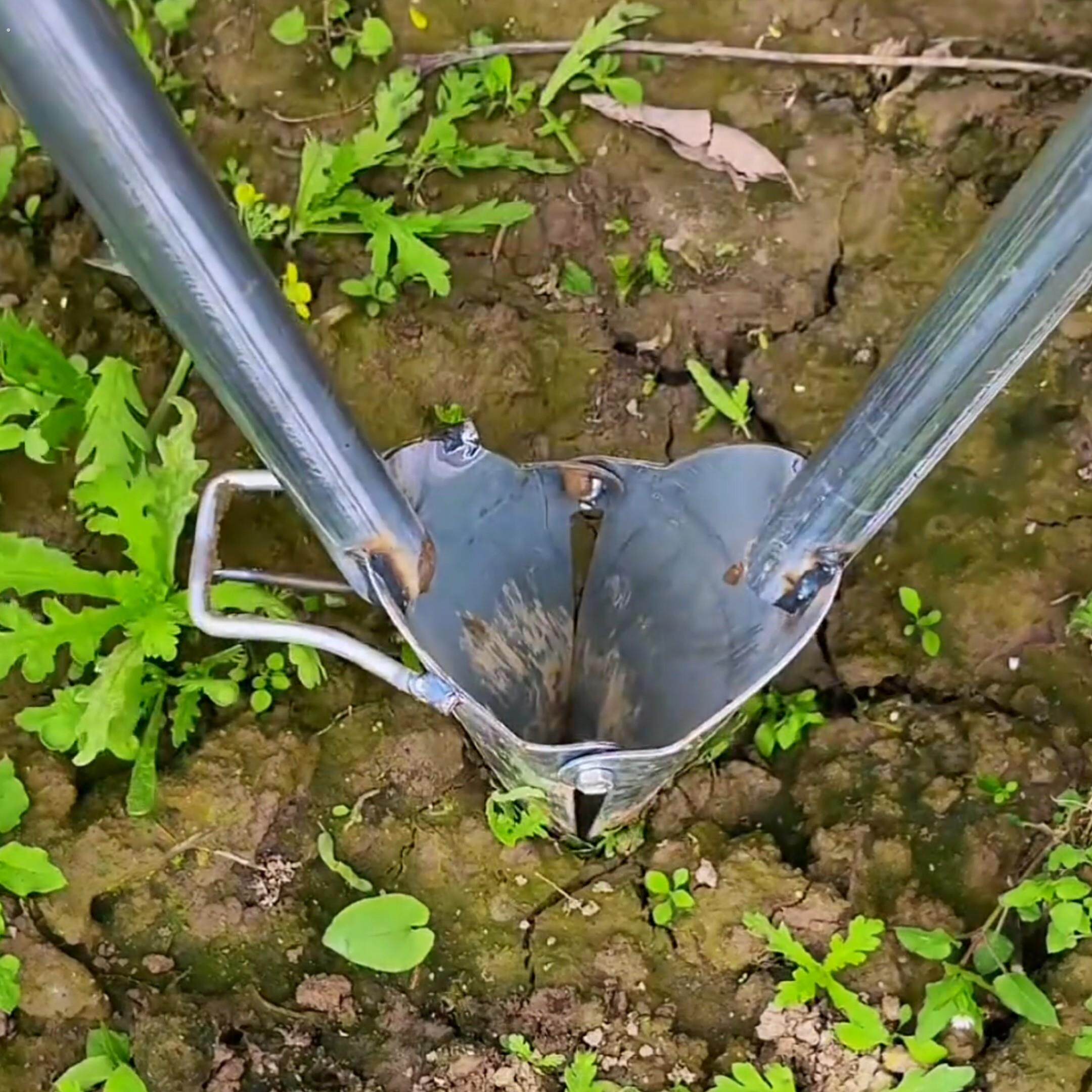 秧苗菜苗玉米移栽补苗移苗神器移苗器蔬菜取土器打洞神器