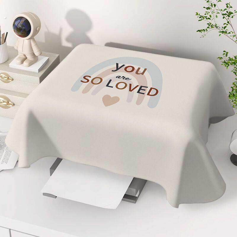 打印机防尘罩通用防尘布惠普爱普生遮盖防灰尘家用盖布万能盖巾