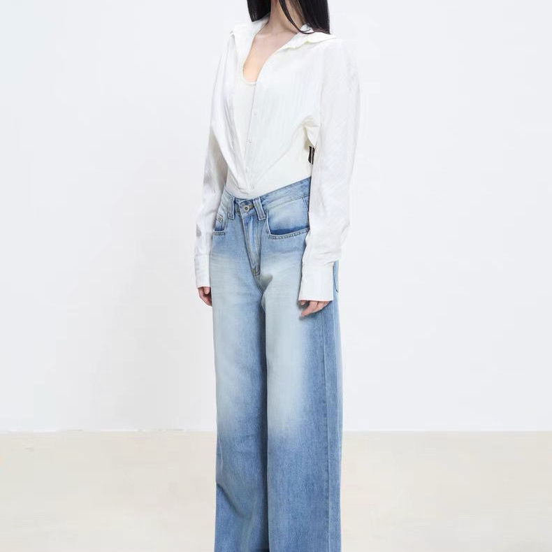 WITHMIN衬衫女秋季2025新款显