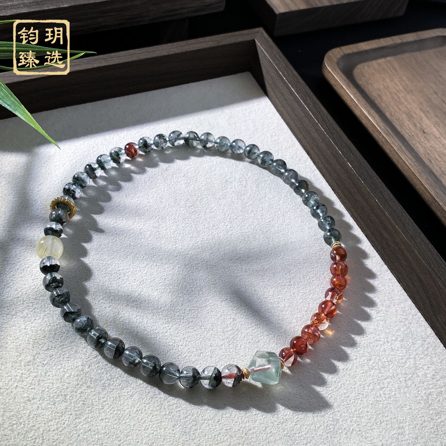 【古拙专属】绿幽灵配比手串 | 多样性发一 AA0049