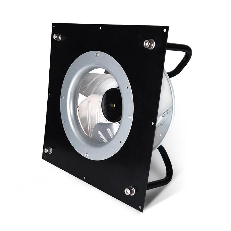 FFU/EFU无极调速涡轮风机280MM带框架EC外转子后倾式离心风机