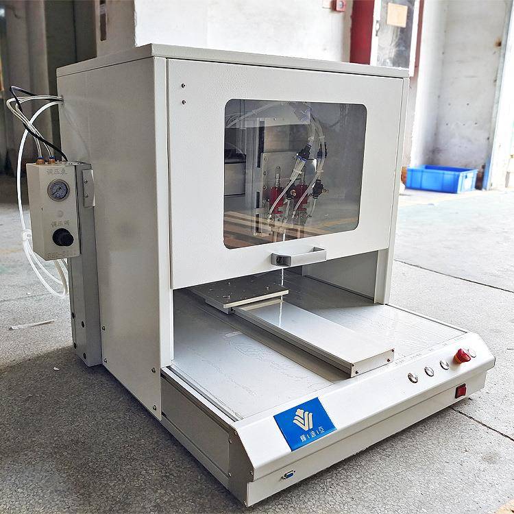 全自动三防漆桌面三轴桌面式uv胶涂覆机pcb板绝缘漆喷胶机销售