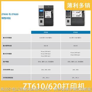 620工業(yè)型不干膠標簽吊牌水洗標條碼 610 打印機