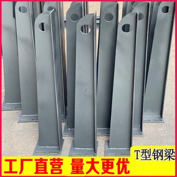 钢结构支架玻璃雨棚H型雨棚钢梁点式幕墙爪定制铁/不锈钢工字挑梁