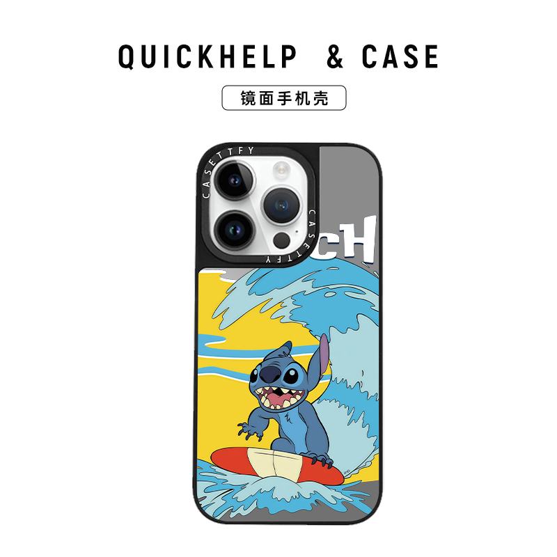 海边冲浪史迪仔适用于iPhone16