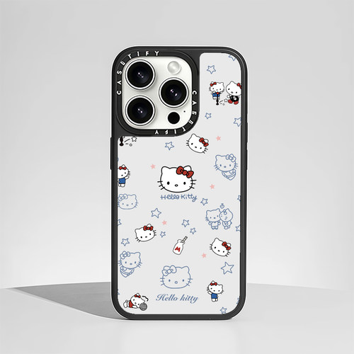 卡通可爱星星KT猫适用苹果手机壳