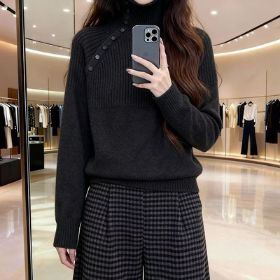 毛衣女显瘦慵懒风长袖上衣宽松潮