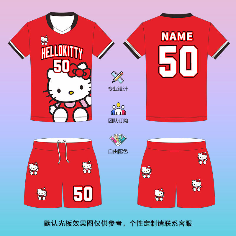 排球服定制女生款T恤足球服图片