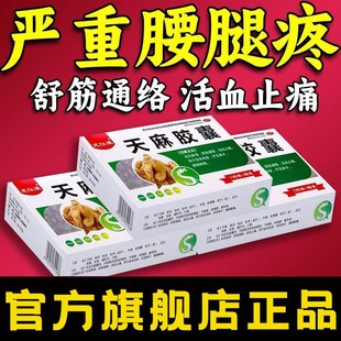 天麻胶囊】中药治腰疼腿疼风湿骨病突出椎管狭窄胯骨疼屁股疼腰痛