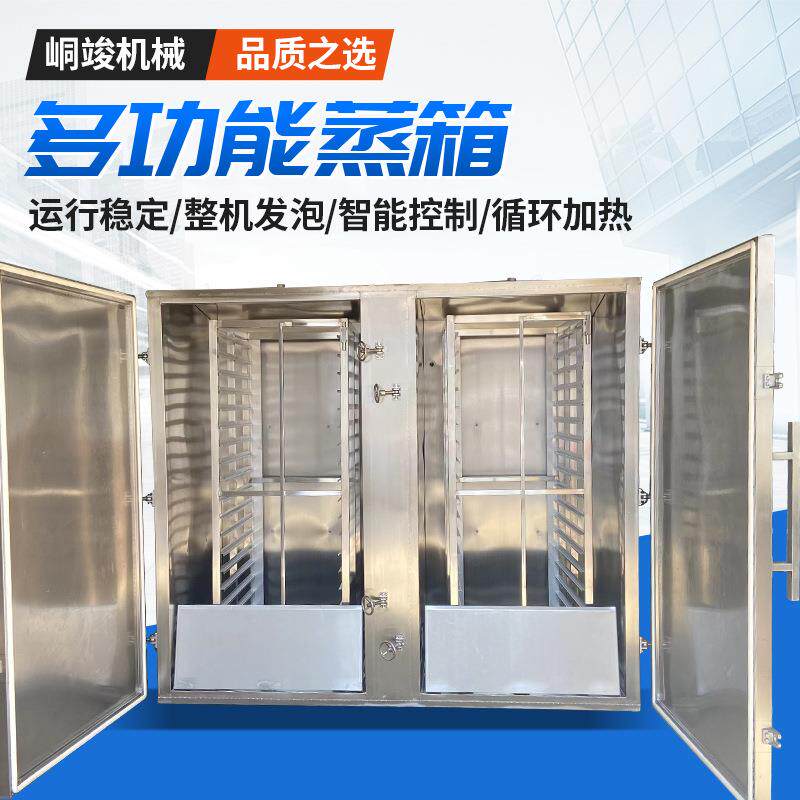 大型双门蒸房鱼豆腐豆干食品蒸箱控温控时中草药天麻用蒸柜