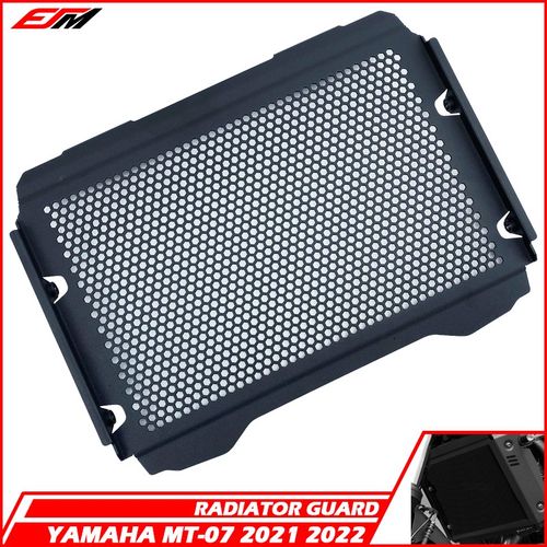 适用 FZ07 MT07 21-22款改装水箱网护网罩水箱防护罩散热网