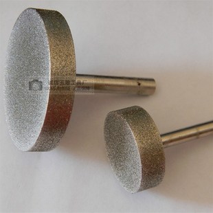去皮平面砂轮6mm带杆砂轮粗砂磨棒横机冲铊橫机用开粗坯打磨砂轮
