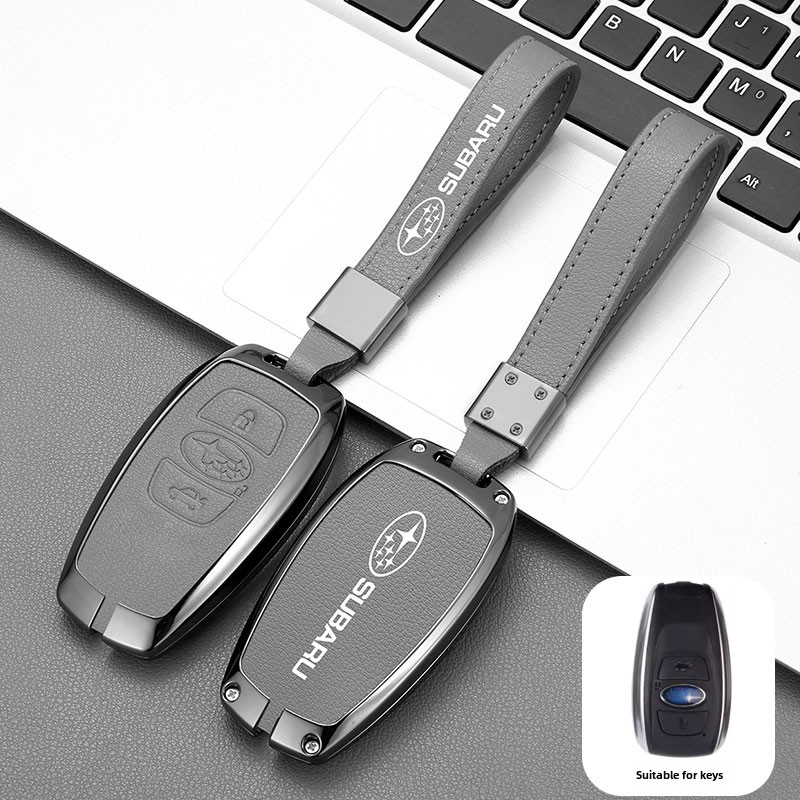 适用2023款斯巴鲁钥匙套专用22-24款森林人brz傲虎xv力狮车包壳扣