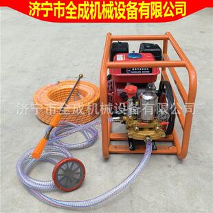 养殖猪舍火碱消毒机高压喷雾清洗机农用汽油柴油动力打药机